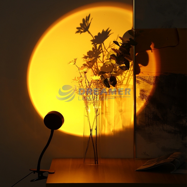 Sunset Lamp Clip Stands Lamp