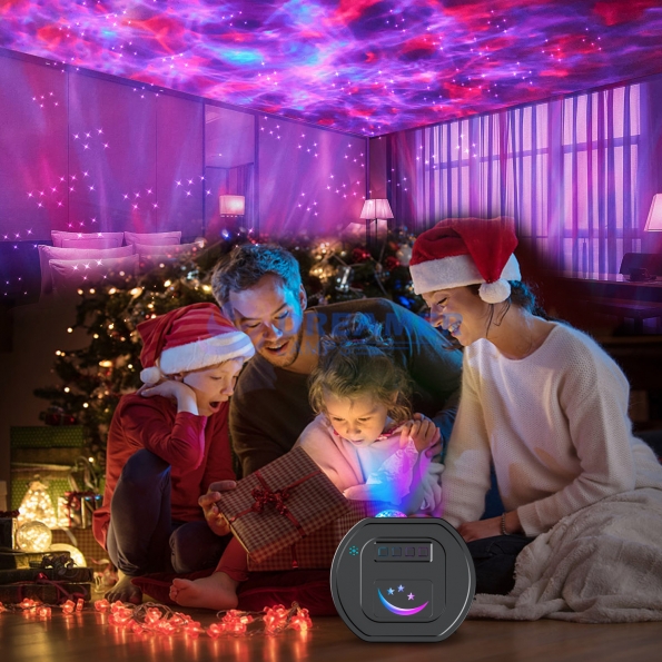 3-in-1 Galaxy Projector Christmas Starry Lights