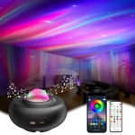 Galaxy Room Projector White/Black/Wood Grain Style