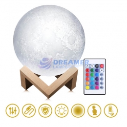 Moon Lamp 3D Shape Light